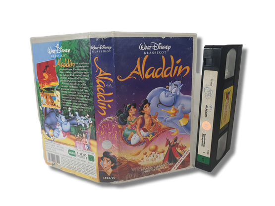 Lasten VHS -elokuva (Aladdin) S
