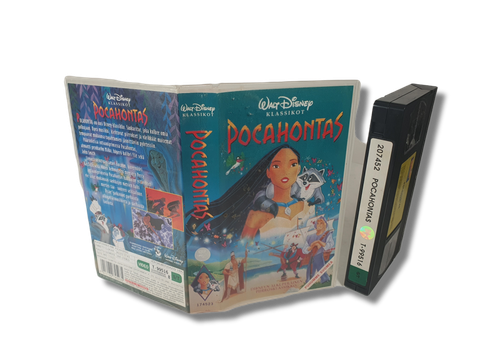 Lasten VHS -elokuva (Pocahontas) S