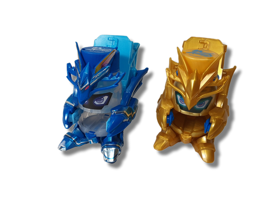 Kaksi lelua (Takara Tomy Bottleman)