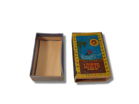 Vanha tulitikkurasia (Ĺoisto kahvia)