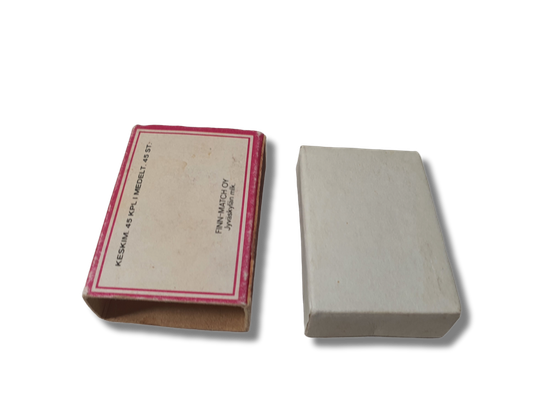 Vanha tulitikkurasia (Sytytä turvallisesti)