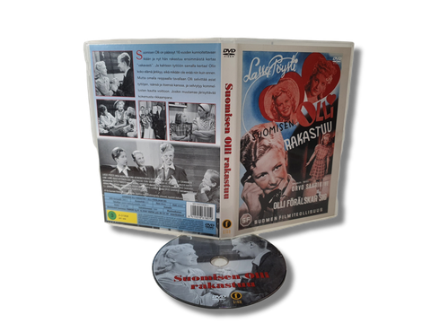 DVD -elokuva (Suomisen Olli Rakastuu - Lasse Pöysti) S
