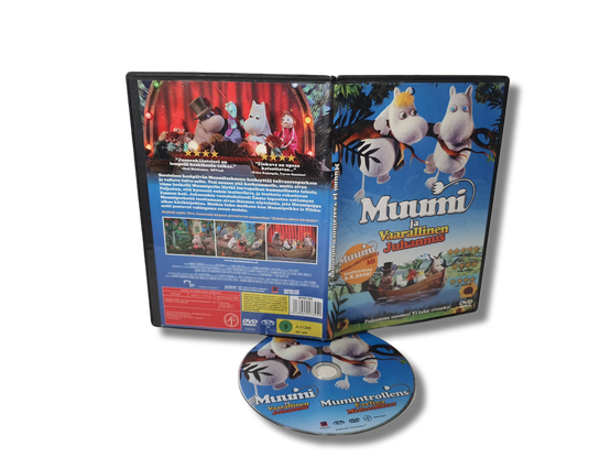 Lasten DVD -elokuva (Muumi ja Vaarallinen Juhannus) S