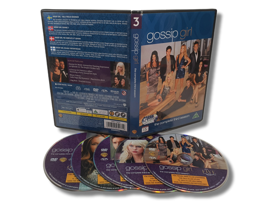 DVD - TV -sarja (Gossip Girl - tuotantokausi 3) K12