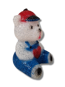 Nalle aiheinen sisustusvalo (20 cm korkeus)