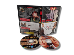 DVD -elokuva (Die Hard & Mr. & Mrs. Smith) K16
