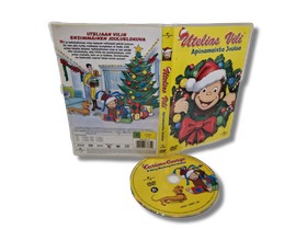 Lasten DVD -elokuva (Utelias Vili - Apinamaista Joulua) S