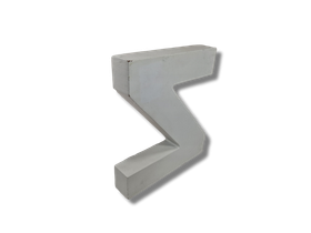 Z -kirjain sisustukseen