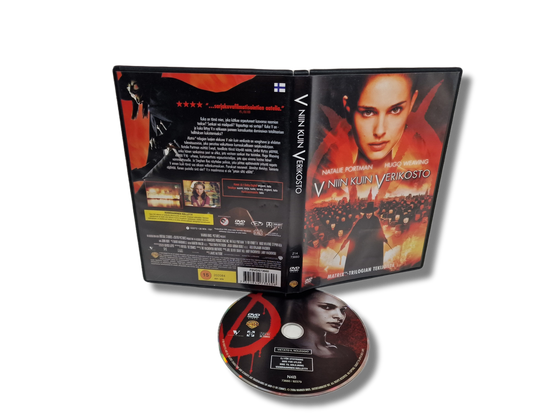 DVD -elokuva (V Niin Kuin Verikosto) K16