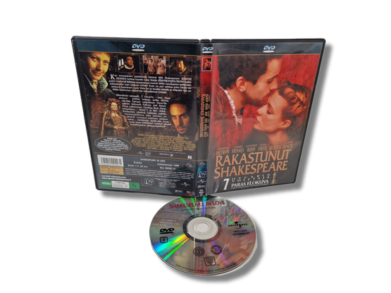 DVD -elokuva (Rakastunut Shakespere) S