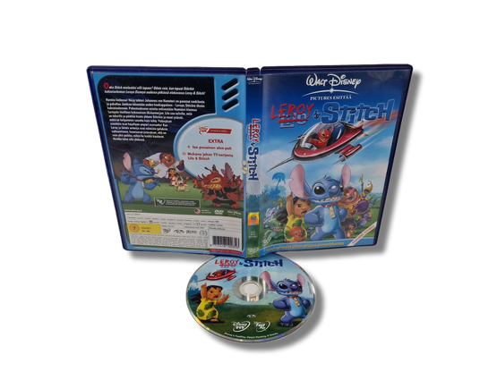 Lasten DVD -elokuva (Leroy & Stitch) K7