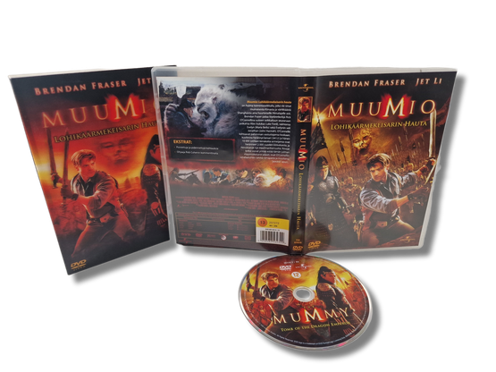 DVD -elokuva (Muumio - Lohikäärmeen Hauta) K12