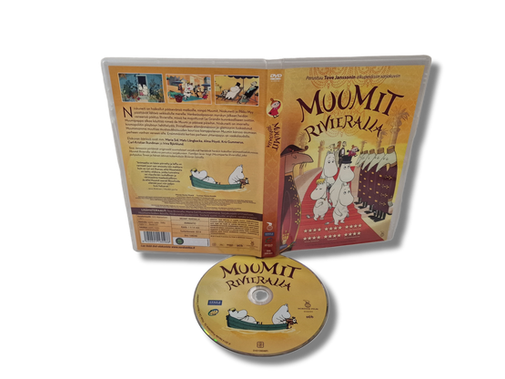 Lasten DVD -elokuva (Muumit Rivieralla) S
