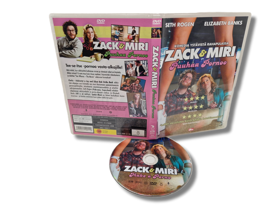 DVD -elokuva (Zack & Miri Puuhaa Pornoo) K16