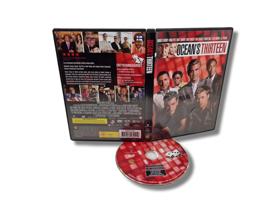 DVD -elokuva (Ocean's Thirteen) K7