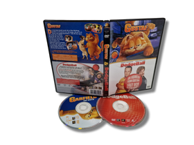 Lasten DVD -elokuva (Garfield The Movie & DodgeBall) K7