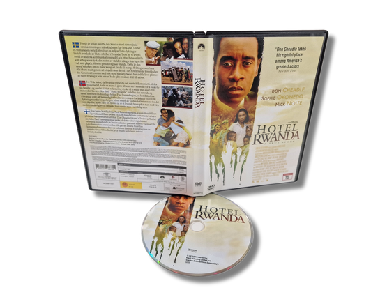 DVD -elokuva (Hotel Rwanda) K16