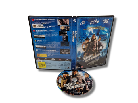 DVD -elokuva (Sky Captain and the World of Tomorrow) K12