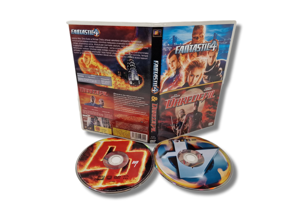 DVD -elokuva (Fantastic 4 & Daredevil) K16