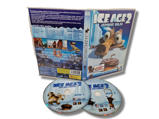 Lasten DVD -elokuva (Ice Ace 2 - Jäätikkö Sulaa) K7