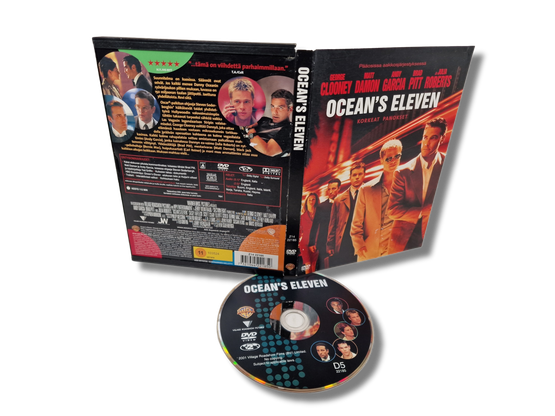 DVD -elokuva (Ocean's Eleven - Korkeat Panokset) K12