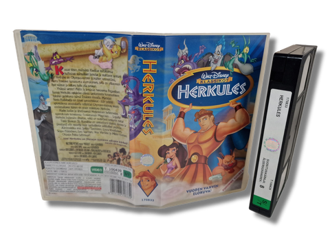 Lasten VHS -elokuva (Herkules - Walt Disney Klassikot) S