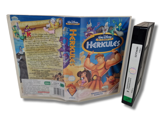 Lasten VHS -elokuva (Herkules - Walt Disney Klassikot) S