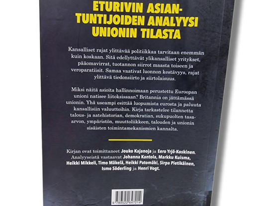 Kirja (Hajoaako Unioni - Jouko Kajanoja)