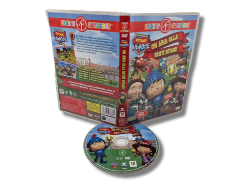 Lasten DVD -elokuva (Ritari Mikke - On Aika Olla Rehti Ritari) S