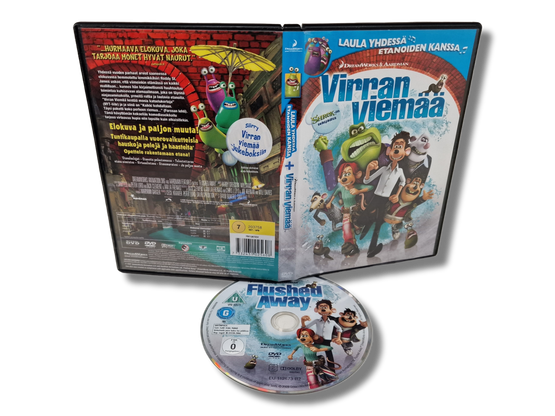 Lasten DVD -elokuva (Virran Viemää - Laula Yhdessä Etanoiden Kanssa) K7