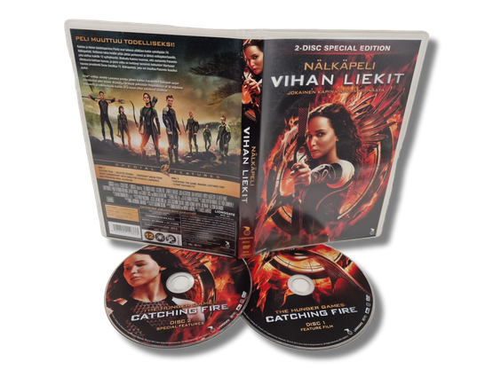 DVD -elokuva (Nälkäpeli - Vihan Liekit) K12