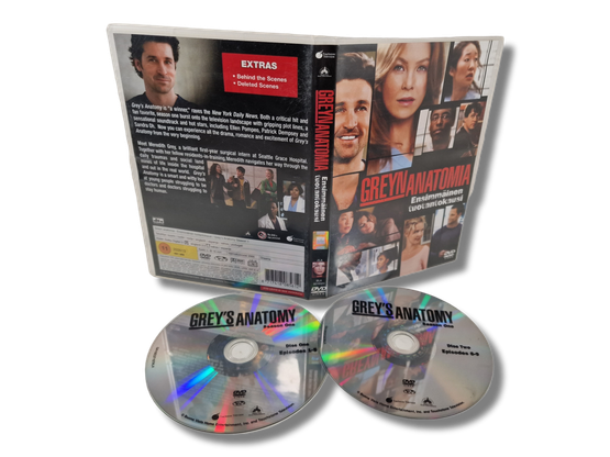DVD - TV -sarja (Greyn Anatomia - Season 1) K12