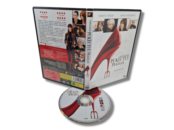 DVD -elokuva (Paholainen Pukeutuu Pradaan) S