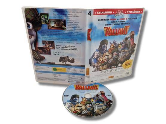 Lasten DVD -elokuva (Valiant) S