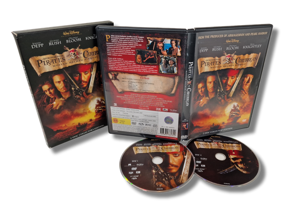 DVD -elokuva (Pirates of the Caribbean - Mustan Helmen Kirous) K12