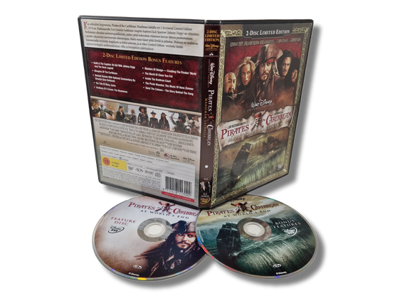 DVD -elokuva (Pirates Of The Caribbean - Maailman Laidalla) K12
