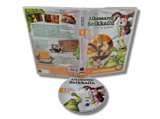 Lasten DVD -elokuva (Aikasaaren Seikkailu - Vipo ja ystävät) S