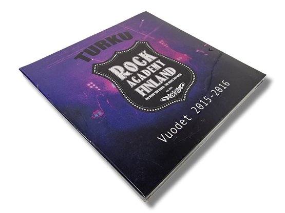 CD -levy (Turku Rock Agademy Finland Vuodet 2015-2016)