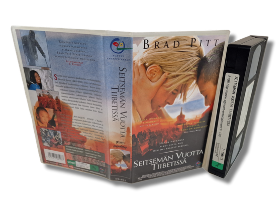 VHS -elokuva (Seitsemän Vuotta Tiibetissä) K12