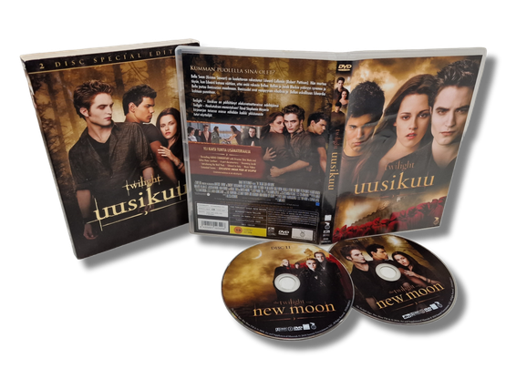 DVD -elokuva (twilight - uusi kuu) K12