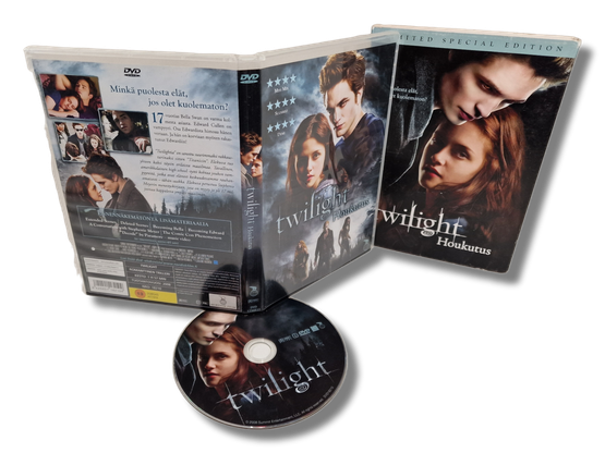 DVD -elokuva (twilight - Houkutus) K12