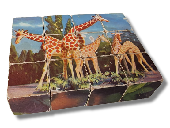 Retro kuutiopalapeli