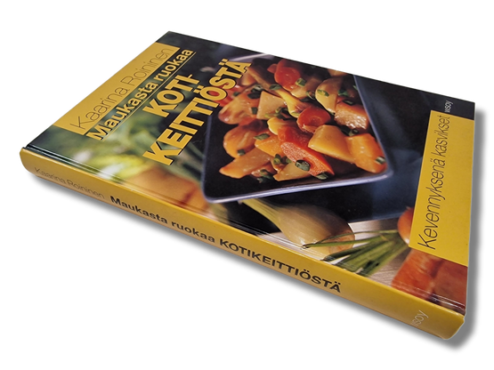 Kirja (Maukasta ruokaa Kotikeittiöstö : kevennyksenä kasvikset - Kaarina Roininen)