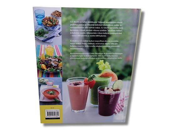 Kirja (Keittokirja : 100 Reseptiä 5:2-dieettiin - Ulrika Davidsson)