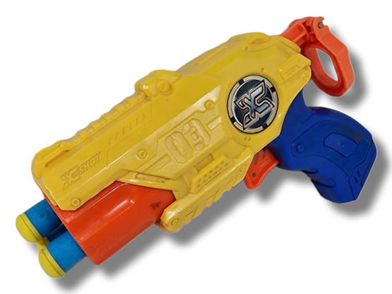 Keltainen lelupyssy (X-Shot)