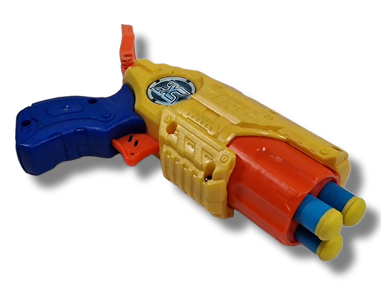 Keltainen lelupyssy (X-Shot)