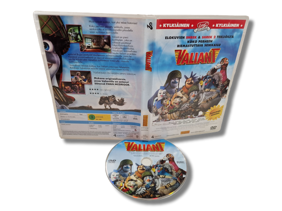 Lasten DVD -elokuva (Valiant) S