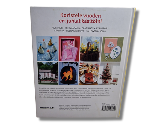 Kirja (Käsin Tehdyt Juhlakoristeet - Martha Stewartin)