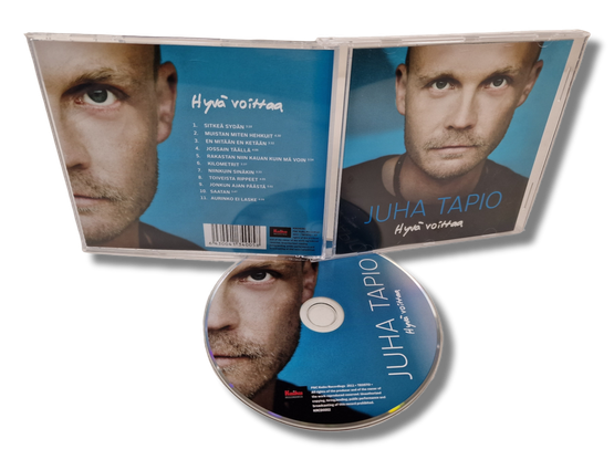 CD -levy (Juha Tapio - Hyvä Voittaa)