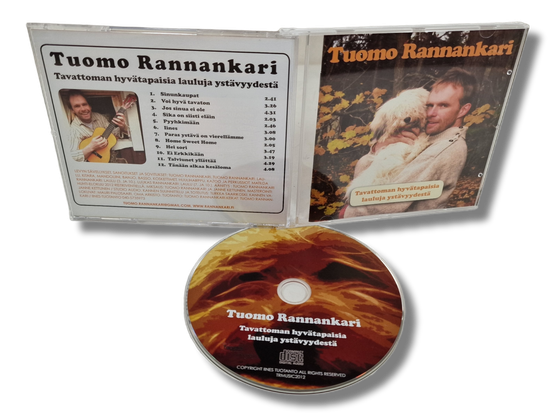 CD -levy (Tuomo Rannankari - Tavattoman hyvätapaisia lauluja ystävyydestä)